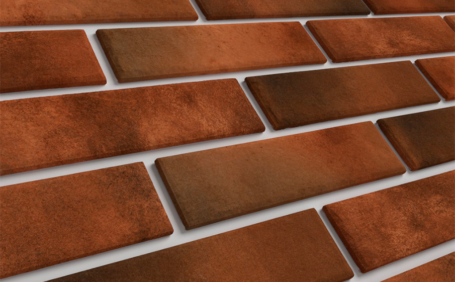 Клинкерная плитка для НФС BestPoint Retro Brick Chili 245*65*8,5 мм