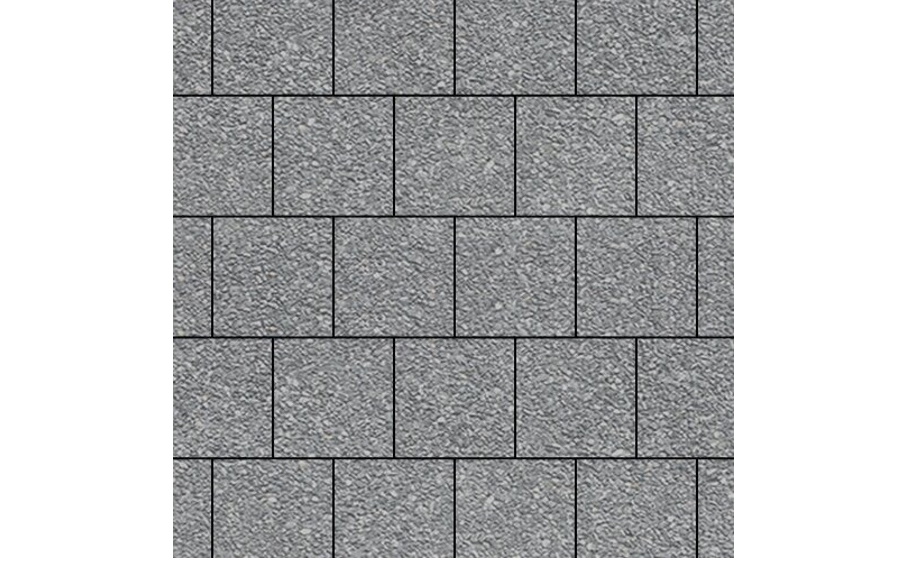 Плитка тротуарная SteinRus Валенсия Б.3.К.8, Native, серый, 300*300*80 мм