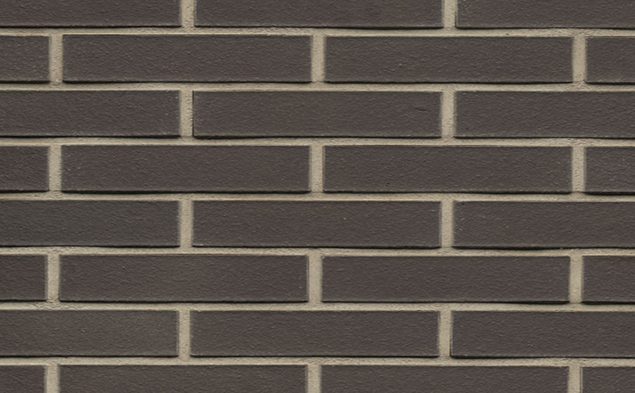 Кирпич клинкерный Westerwaelder Klinker Nr 05 Eisenschmelz Schwarzbraun, 290*60*52 мм