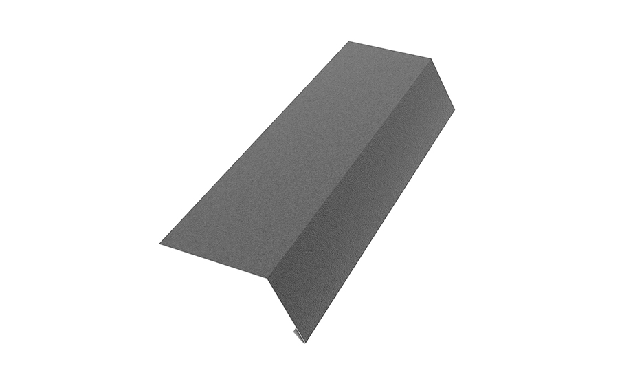 Планка конденсата Aquasystem Rooftop Бархат RAL 7024, 2 м