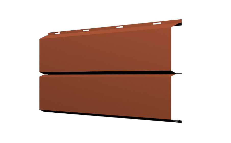 Софит Grand Line ЭкоБрус без перфорации 0,345, 0,45 Drap RAL 8004