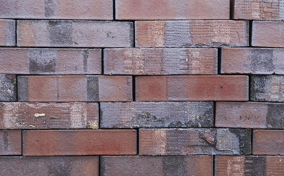 Кирпич клинкерный Muhr 03 KS Naturrot Kohle Spezial гладкий, 210*100*50 мм