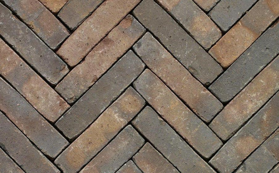 Клинкерная брусчатка Penter Oliva wasserstrich tumbled, 200*50*85 мм