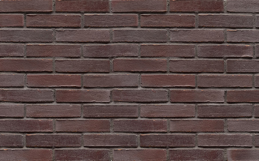 Кирпич клинкерный Muhr 10 Violettblau geflammt, 240*52*52 мм