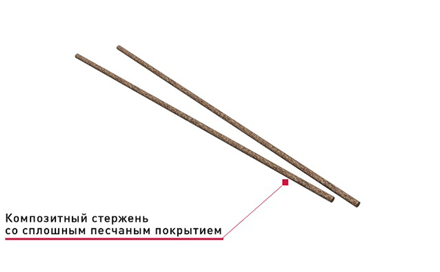 Гибкая связь-анкер Гален БПА-260-4-2П для кирпичной кладки в малоэтажном строительстве, 4*260 мм