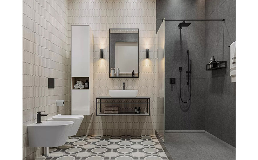 Керамогранит KERAMA MARAZZI Джиминьяно антрацит лаппатированный обрезной, 600*600*9 мм