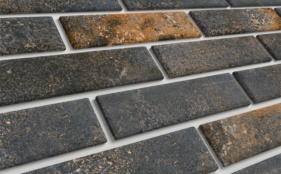 Клинкерная плитка для НФС BestPoint Exclusive Metal Dark 245*65*8,5 мм