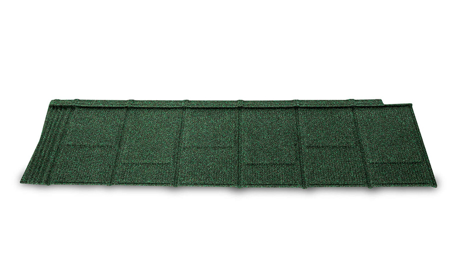 Композитная черепица рядовая Metrotile IShingle Green