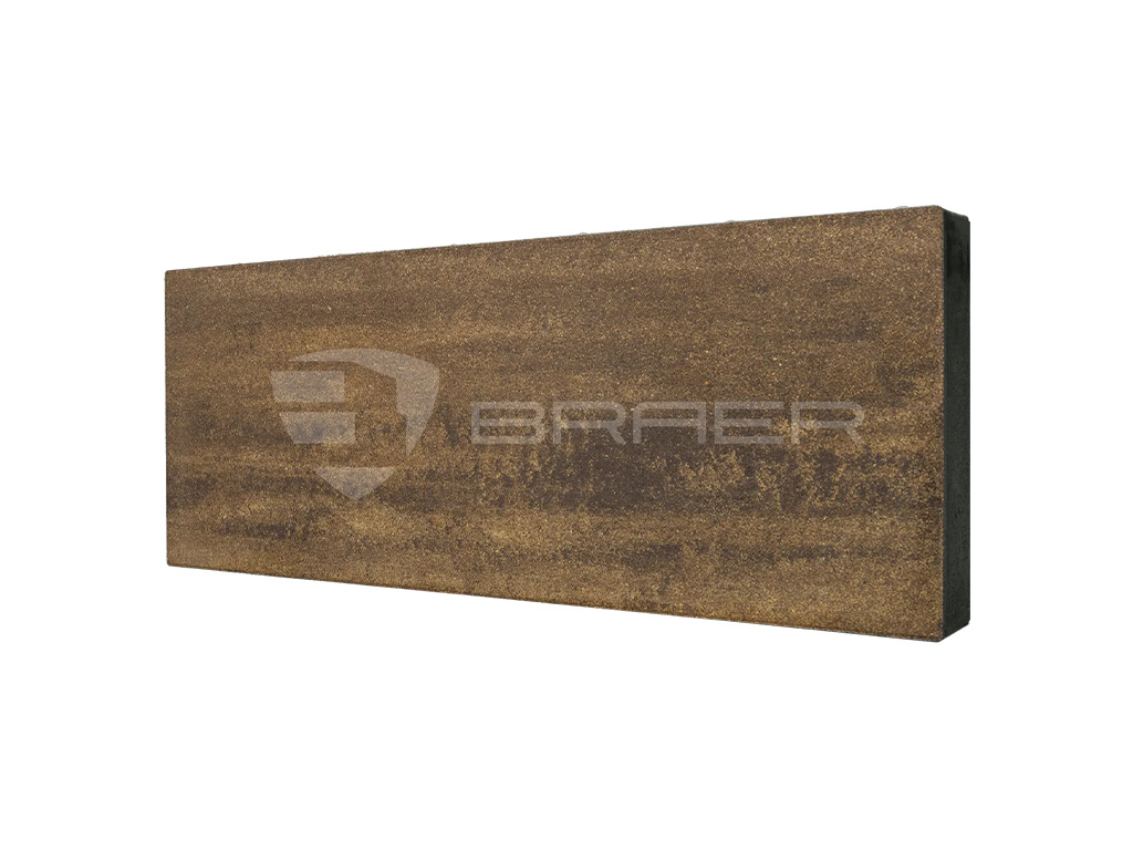 Плитка тротуарная BRAER Сити Color Mix Каштан, 900*400*80 мм