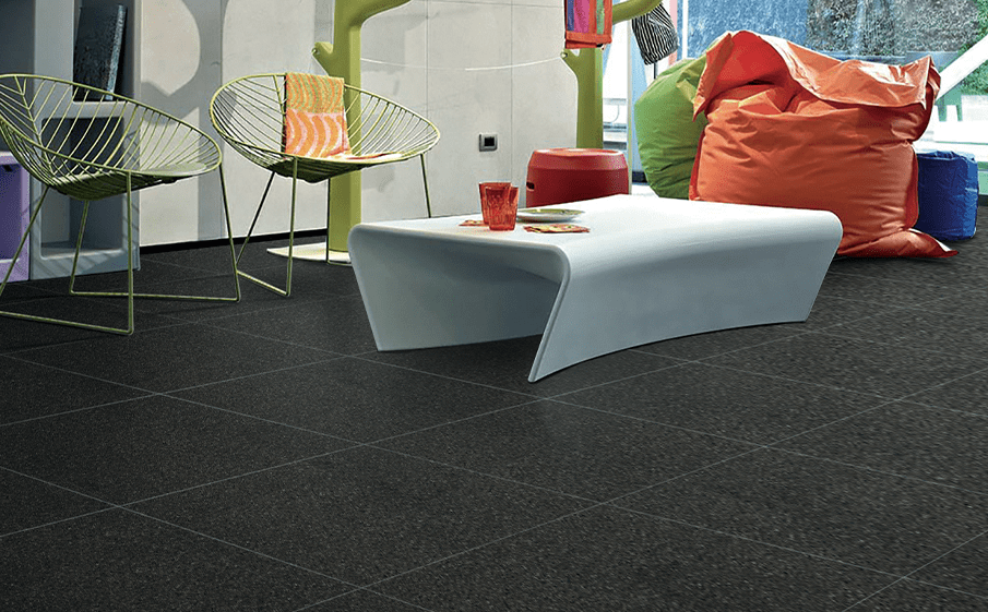 Керамогранит WIFi Ceramiche Terrazzo 2.0 Nero, 600*600*20 мм