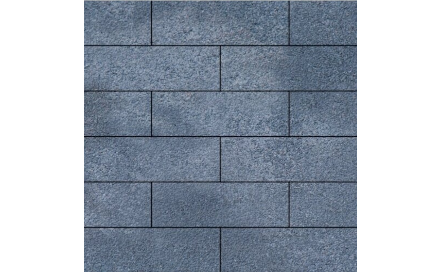 Плитка тротуарная SteinRus Гранада Б.7.П.8 Backwash, Байкал, 600*200*80 мм