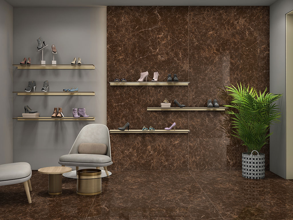 Керамогранит ENNFACE Emperador Dark Full Lappato, 2800*1200*6 мм