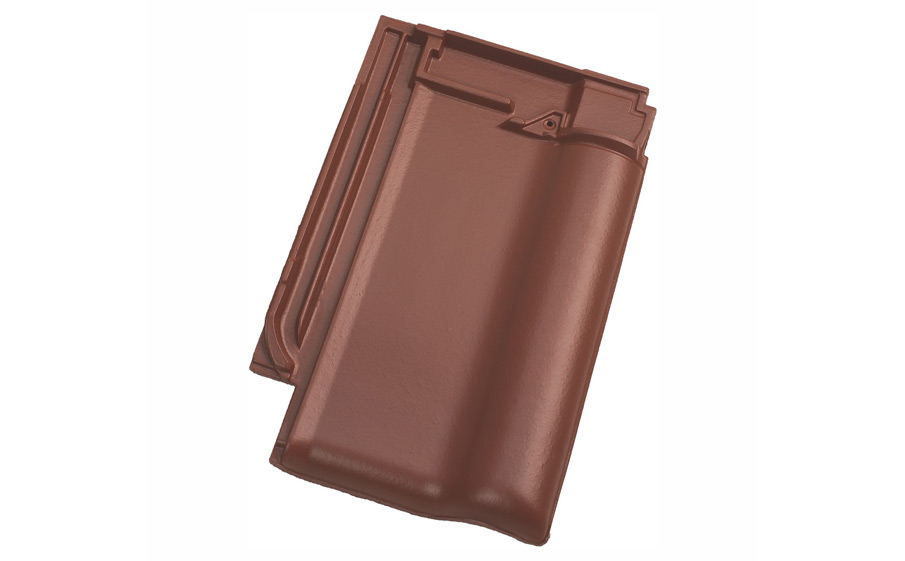 Керамическая черепица рядовая Koramic Alegra 10 Copper Brown Engobe