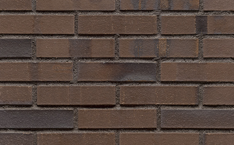 Кирпич клинкерный Muhr 33AKS Schwarz-braun Kohle Spezial гладкий, 290*60*71 мм