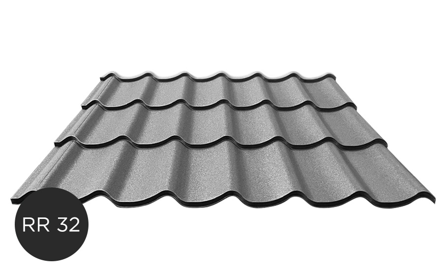 Профиль волновой ARMO, GreenCoat Pural BT, RR 32