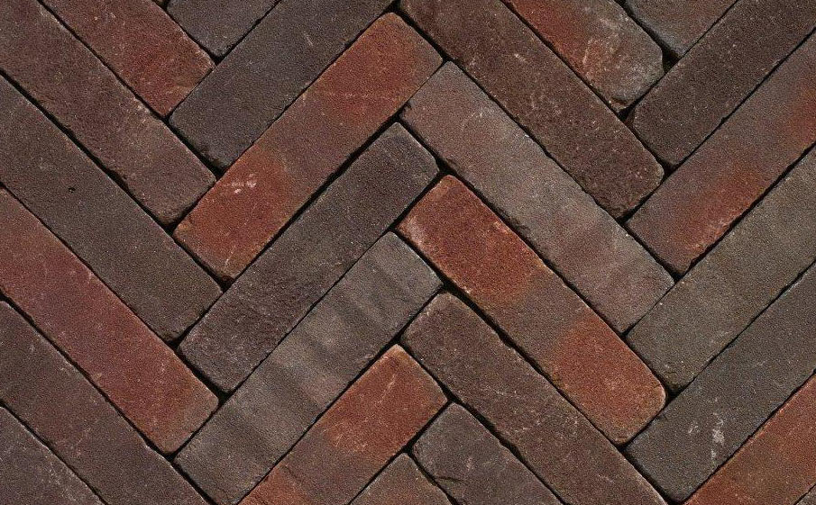 Клинкерная брусчатка Penter Qualiton mix tumbled, 200*50*65 мм