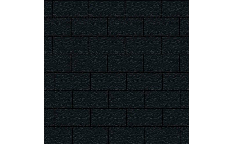 Плитка тротуарная SteinRus Прямоугольник А.6.П.4, Old-age, графит, 200*100*40 мм