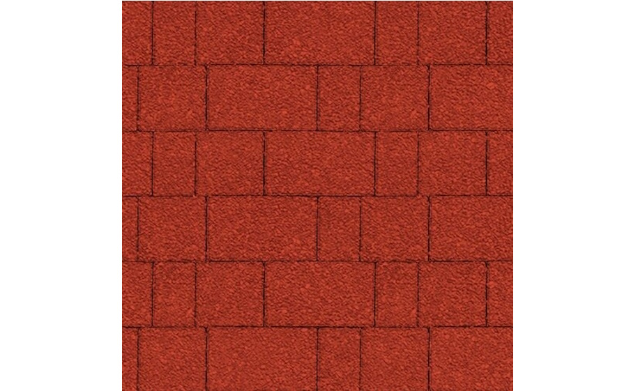 Плитка тротуарная SteinRus Новый город Б.7.Фсм.6, Native, красный, толщина 60 мм