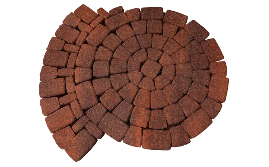 Плитка тротуарная SteinRus Классико Б.4.Фсм.6, Native, ColorMix Брук, толщина 60 мм