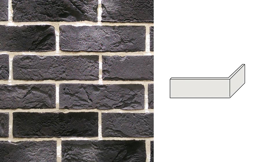 Угловой декоративный кирпич Redstone Town brick TB-73/U 200*85*65 мм