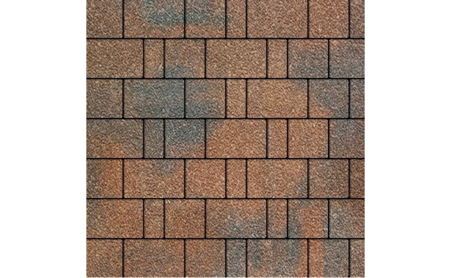 Плитка тротуарная SteinRus, Бельпассо Б.23(М).Псм.6, Native, ColorMix Штайнрус, толщина 60 мм