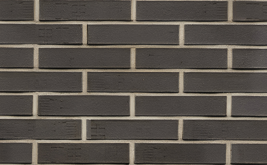 Кирпич клинкерный Muhr 05F Eisenschmelz Schwarzbraun Fuss гладкий, 240*115*52 мм
