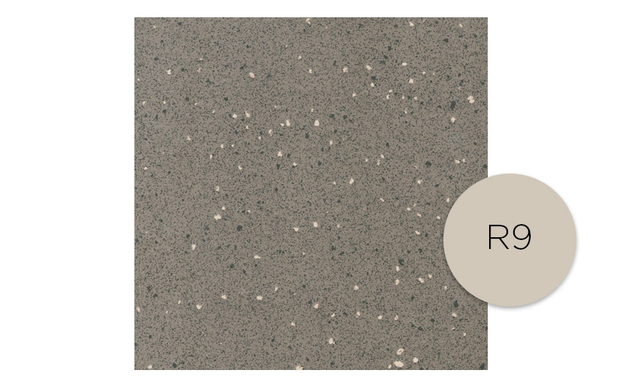 Технический керамогранит Roben VIGRANIT Anthrazit Grobkorn R9, 300*300*15 мм