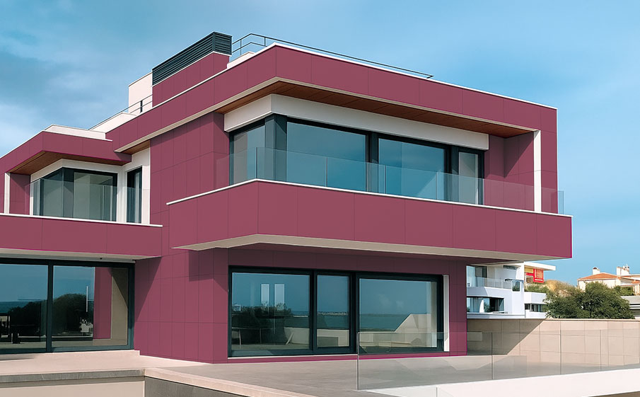 HPL-панель PoliLam Colors Pink Rhapsody LA, 3050*1220*10 мм