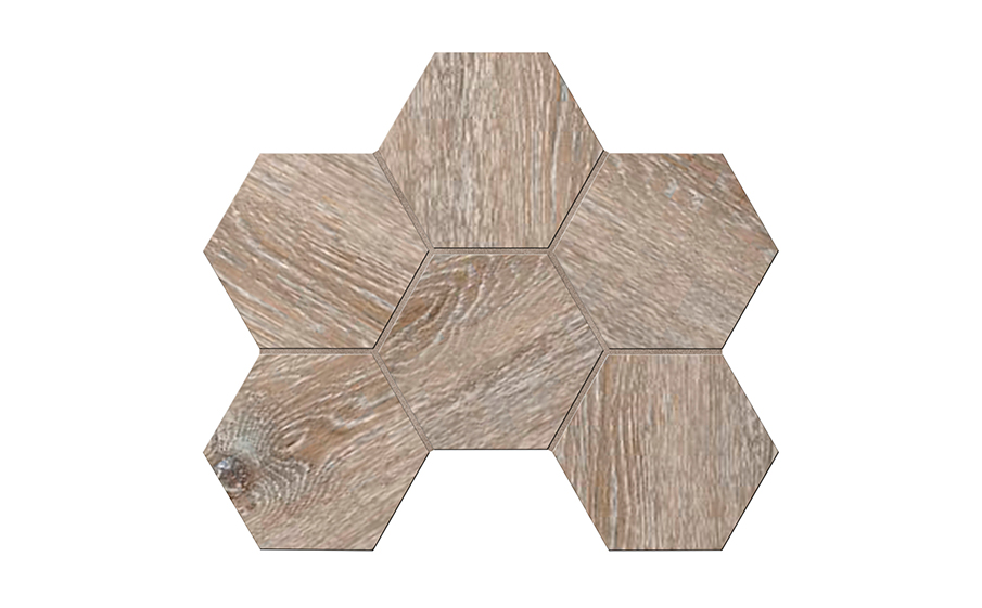 Мозаика Hexagon Ametis Daintree DA04, неполированный, 285*250*10 мм