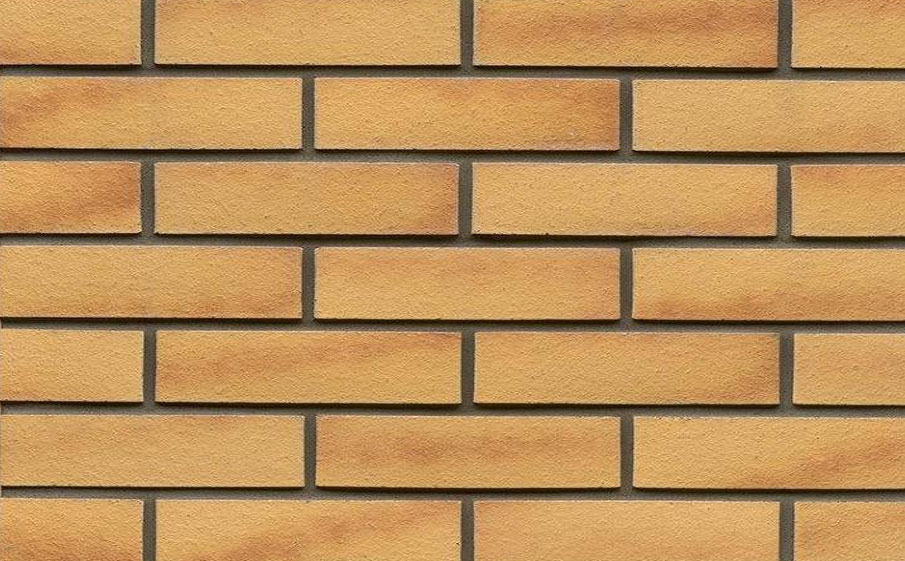 Кирпич клинкерный Muhr 02 Gelb Bunt гладкий, Spalter NF, 240*55*71 мм