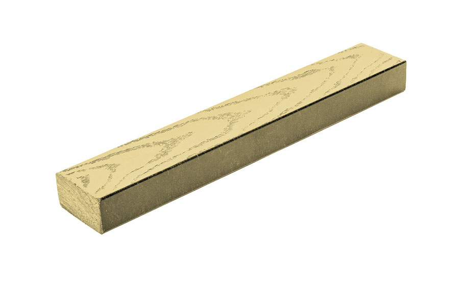 Брус Grand Line массив тиснение 50*30 мм Золотой, 4 м