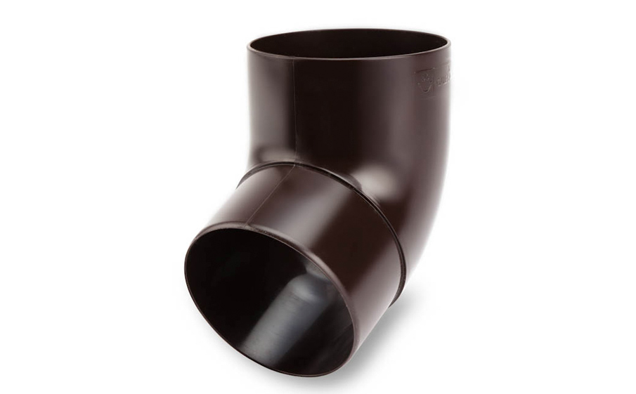 Колено Galeco 67 градусов для системы PVC D 110/80 мм, RAL 8019