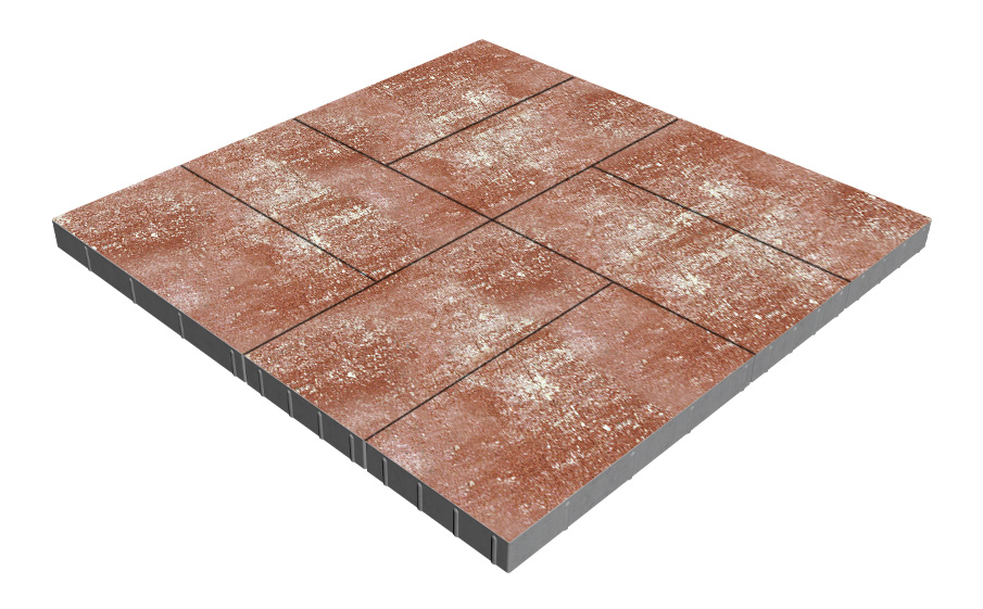 Плитка тротуарная SteinRus Парк Плейс Б.3.П.6, гладкая, Порто, 600*300*60 мм