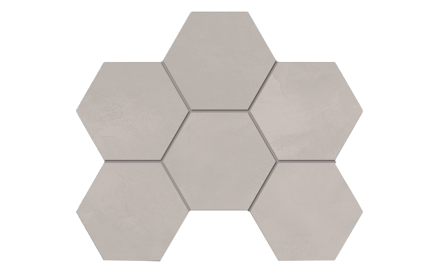 Мозаика Estima Гексагон/Hexagon Граффито/Graffito GF01, 285*250*10 мм