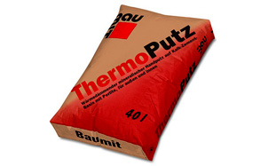 Теплоизоляционная штукатурка Baumit ThermoPutz, 40 кг