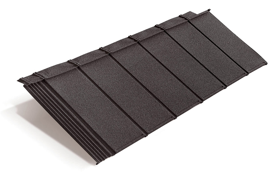 Композитная черепица рядовая Metrotile IPanel Grey