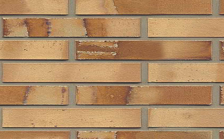 Кирпич клинкерный Westerwaelder Klinker Nr 06S Hellbraun-bunt Spezial, 290*60*40 мм