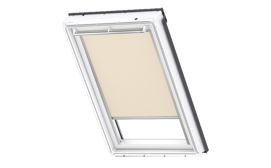 Затемняющая штора VELUX Сиеста DKL 1085S, для окна 1140*1180 мм, светло-бежевый