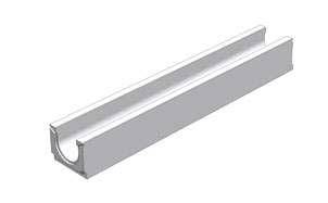 Лоток универсальный Gidrolica BGU DN100 №2 кл. С250, 1000*160*137/142 мм
