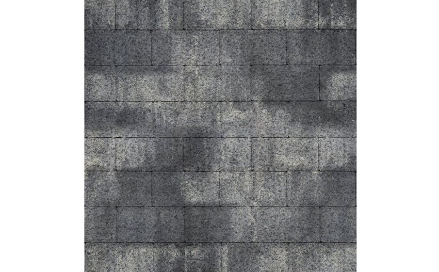 Плитка тротуарная SteinRus Прямоугольник В.6.П.8 Native, ColorMix Актау, 200*100*80 мм