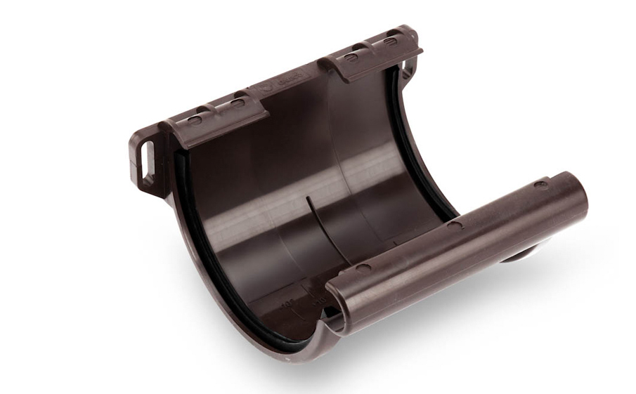 Соединитель Galeco для системы PVC D 110/80 мм, RAL 8019
