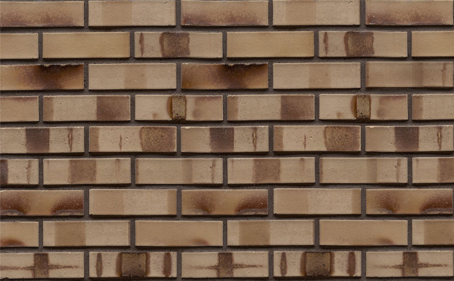 Кирпич клинкерный Westerwaelder Klinker Nr 36KS Silbergrau nuanciert Kohle Spezial, 240*115*71 мм