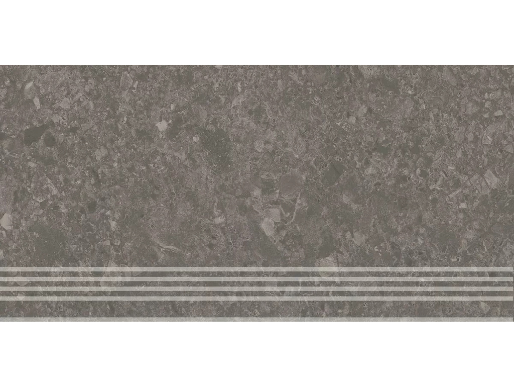 Ступень клееная KERAMA MARAZZI Чеппо Ди Гре коричневый обрезная, 600*300*9 мм