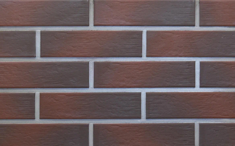Клинкерная плитка под кирпич Paradyz Cloud Brown, структурная, 245*66*7,5 мм