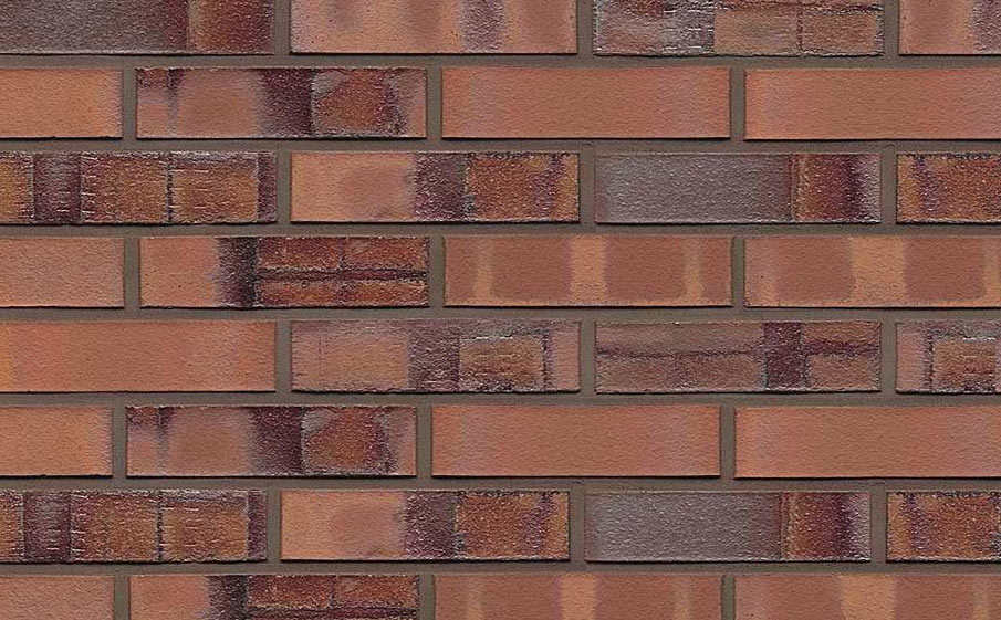 Кирпич клинкерный Muhr 13 Rotbraun nuanciert Fuss. Bes. гладкий, 290*90*71 мм