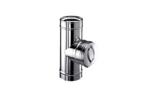 Тройник с прочисткой Schiedel ICS 25 T200 PI, D 230/280 мм