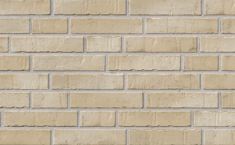 Клинкерная плитка под кирпич Stroeher Kontur EG, 470 beige engobiert, 240*71*12 мм