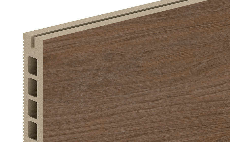 Керамогранитная плита для НВФ ExaTech Wood PR R, 1000*397*20 мм