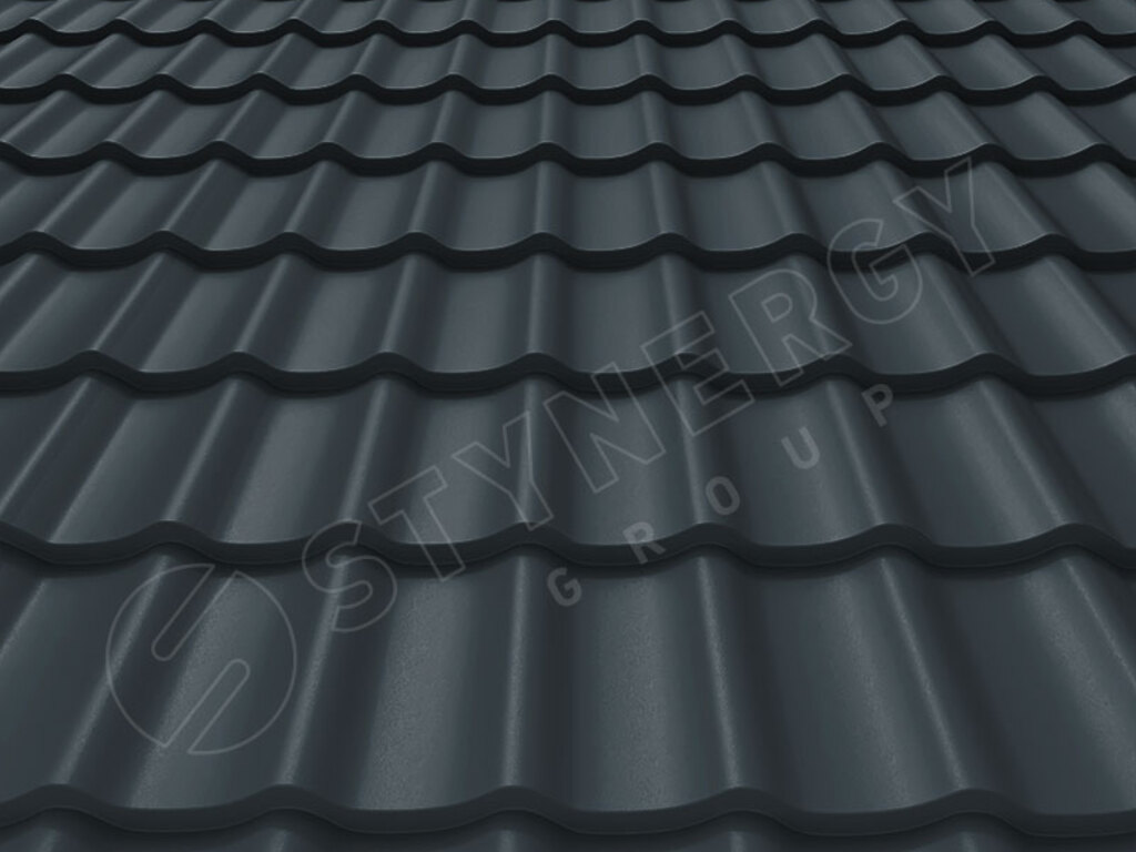 Металлочерепица Stynergy СМ Классик CORUNDUM50® матовый RAL 7016