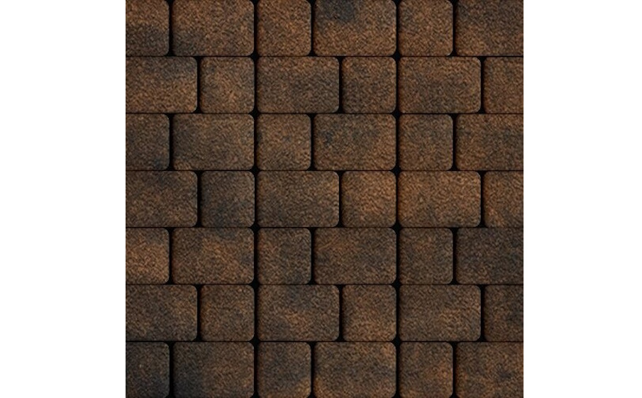 Плитка тротуарная SteinRus, Инсбрук Альт Дуо А.3(С).Фсм.4, Native, ColorMix Бомонт, толщина 40 мм